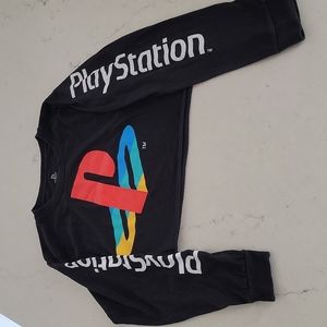 Cropped long sleeve tee